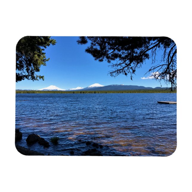 Crane Prairie Reservoir Magnet (Horizontal)
