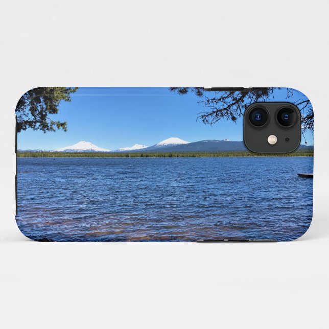 Crane Prairie Reservoir, OR Case-Mate iPhone Case (Back (Horizontal))