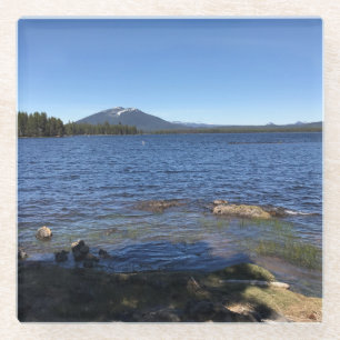 Crane Prairie Reservoir, Oregon Glass Coaster