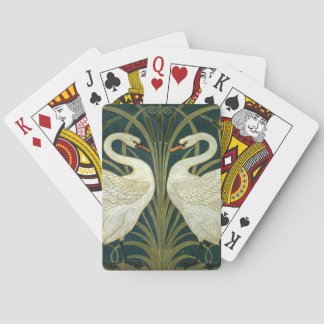 Crane’s Art Nouveau Swans Playing Cards
