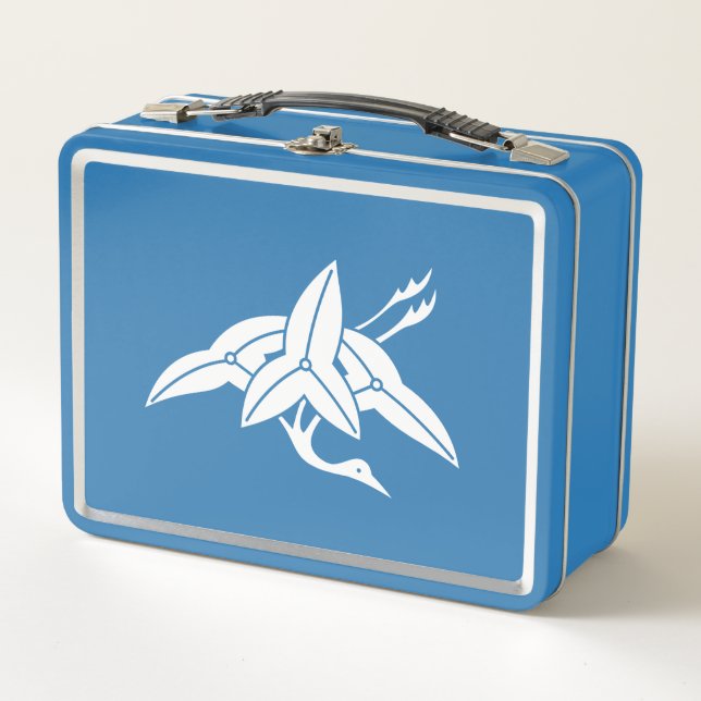 Crane-shaped arrowhead Lunch Boxes (Front)