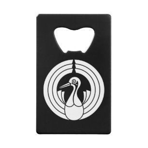 Crane-shaped noshi circle