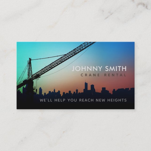 Crane Slogans Business Cards (Front)