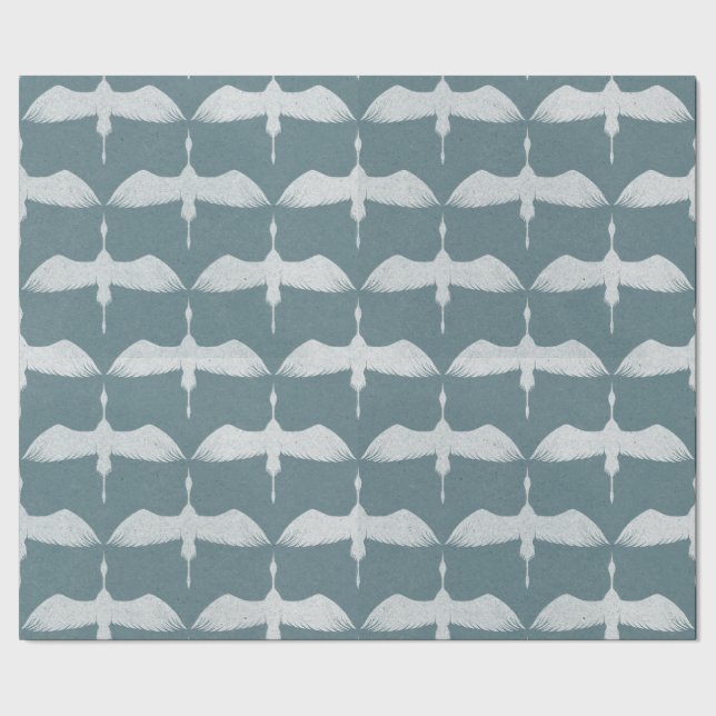 Crane wrapping paper (Seam)