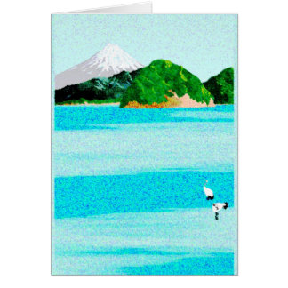 Cranes and the Sea 2 - Card