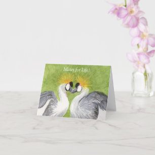 Cranes Anniversary Card