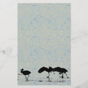 Cranes Handmade Paper Stationery