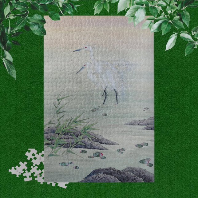 Cranes in Chinese River  Jigsaw Puzzle (Creator Uploaded)