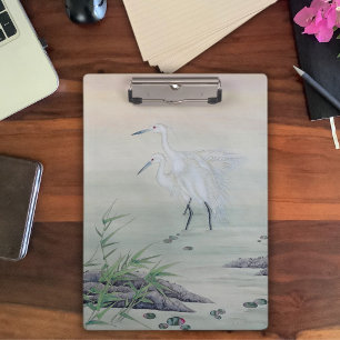 Cranes in Chinese River Mini Clipboard