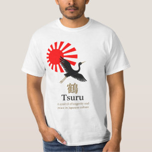 Cranes of Peace – Japanese Harmony Design T-Shirt