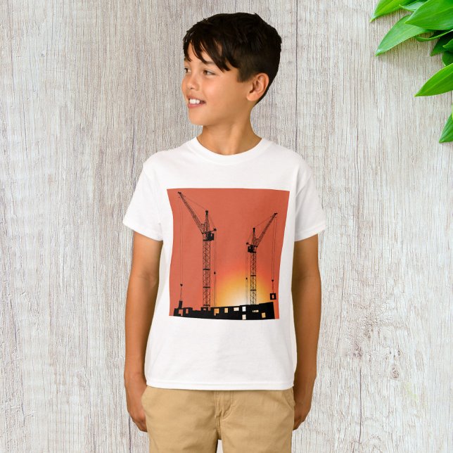 Cranes On A Building T-Shirt (Creator Uploaded)
