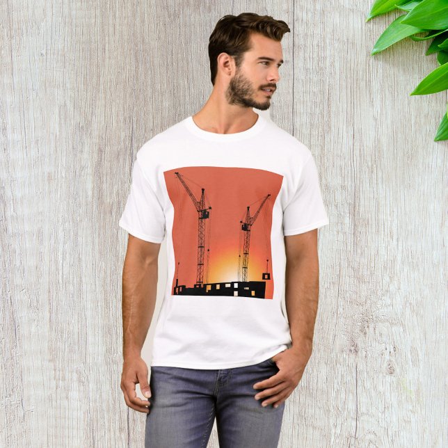 Cranes On A Building T-Shirt (Creator Uploaded)