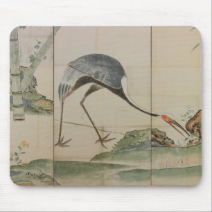 Cranes, Pines, and Bamboo Mouse Pad