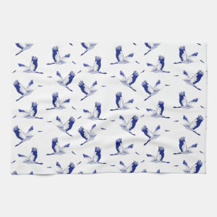 Cranes Tea Towel
