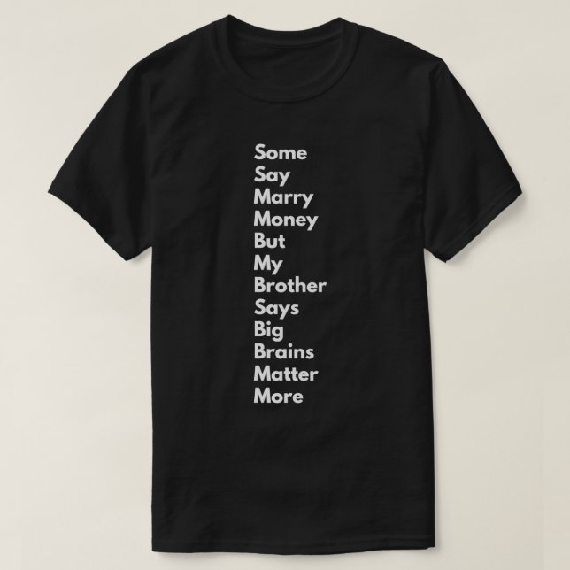Cranial Nerve Function Mnemonic Neuroscience Psych T-Shirt (Design Front)