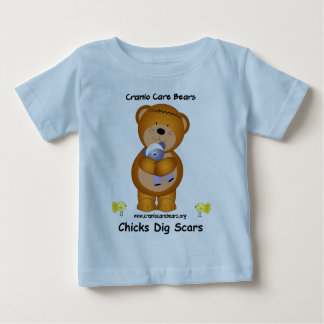 Cranio Care Bears - Chicks Dig Scars Baby T-Shirt