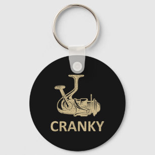 Crank Bait Fishing Lure Cranky Funny Ideas For Fis Key Ring