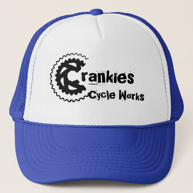 Crankies Cycle Works, Trucker Cap (Front)