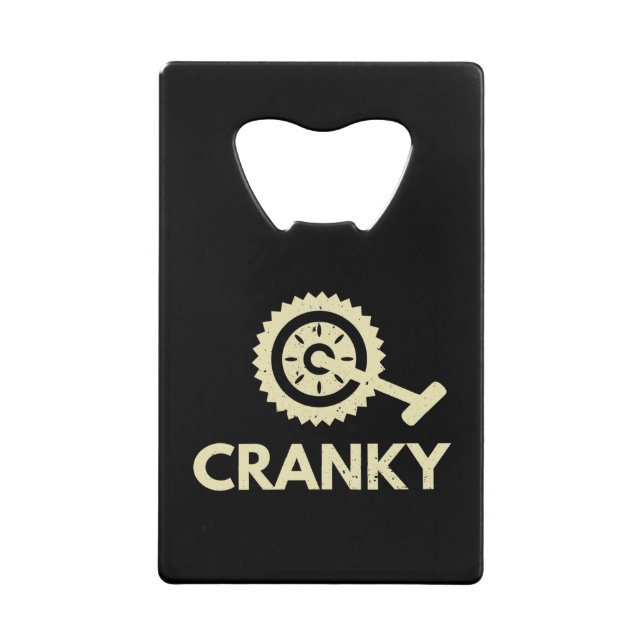 Cranky / Bicycle/ Cyclist (Front)