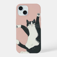 Cranky Cat Dance Print | Funny and Quirky Cat Art