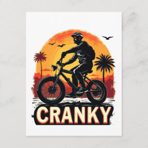Cranky: Energise Your Ride – Fun Biker Tee Enclosure Card