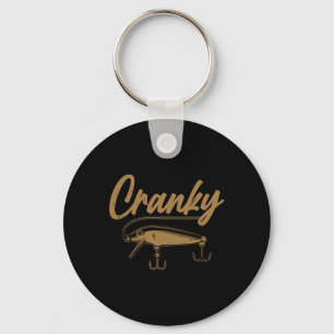Cranky Fishing Key Ring