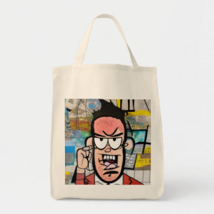 Cranky Man Tote Bag