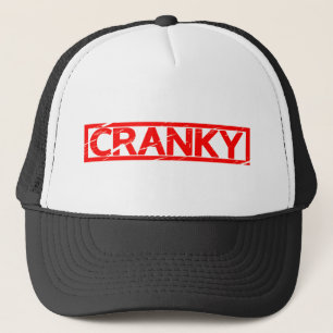 Cranky Stamp Trucker Hat