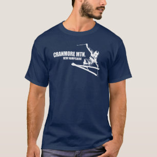 Cranmore Mountain Resort New Hampshire Skier T-Shirt