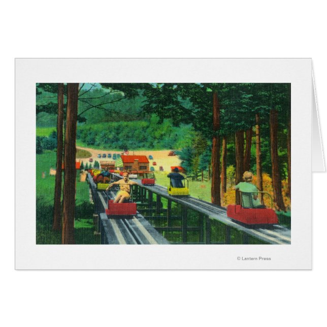 Cranmore Mountain Ski-Mobile in Summertime (Front Horizontal)