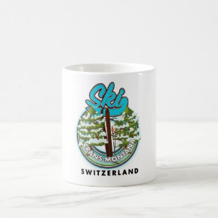 Crans-Montana Switzerland ski Coffee Mug