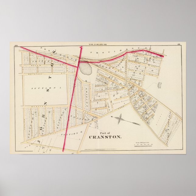 Cranston  Johnston Rhode Island Poster (Front)