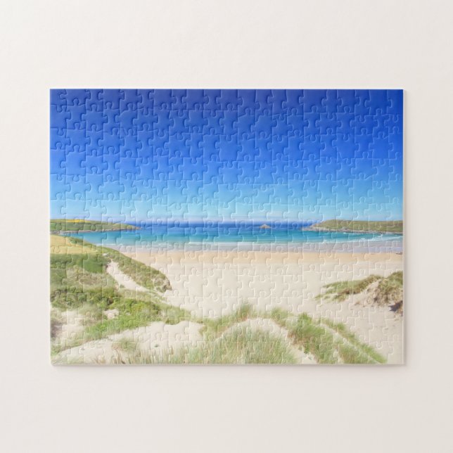 Crantock Bay Jigsaw Puzzle (Horizontal)