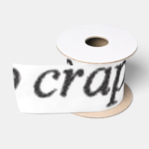 Crap ribbon spool satin ribbon