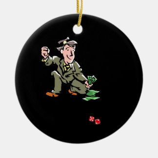 CRAP SHOOTING ORNAMENT