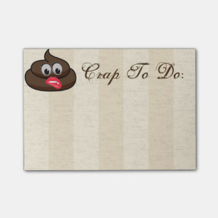 Crap to Do Post-It Notes