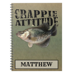 Crappie Attitude Fishing Notebook