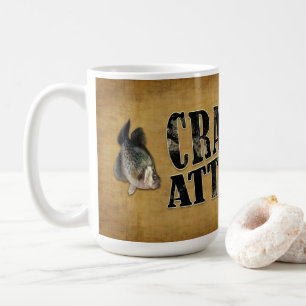 Crappie Attitude Funny Fishing Coffee Mug