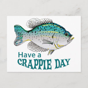 Crappie Day Postcard