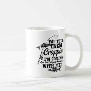 Crappie Fishing Angler Coffee Mug