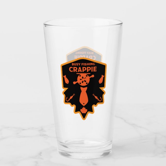 Crappie Fishing Canada Glass (Front)