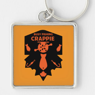 Crappie Fishing Canada Key Ring