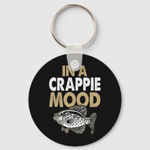 Crappie Fishing In A Crappie Mood  Key Ring
