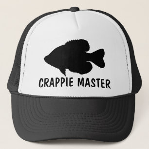 Crappie Fishing template Trucker Hat