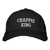 Crappie King - Customisable Embroidered Hat