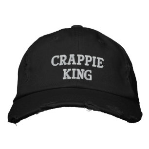 Crappie King - Customisable Embroidered Hat