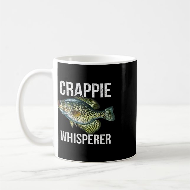 Crappie Whisperer  Coffee Mug (Left)