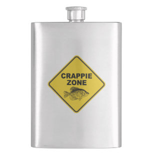 Crappie Zone Hip Flask