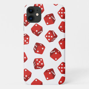 Craps Player Red Dice iPhone 11 Case