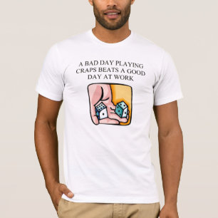 craps shooter casino gambler T-Shirt